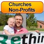 Churches & Non-Profits